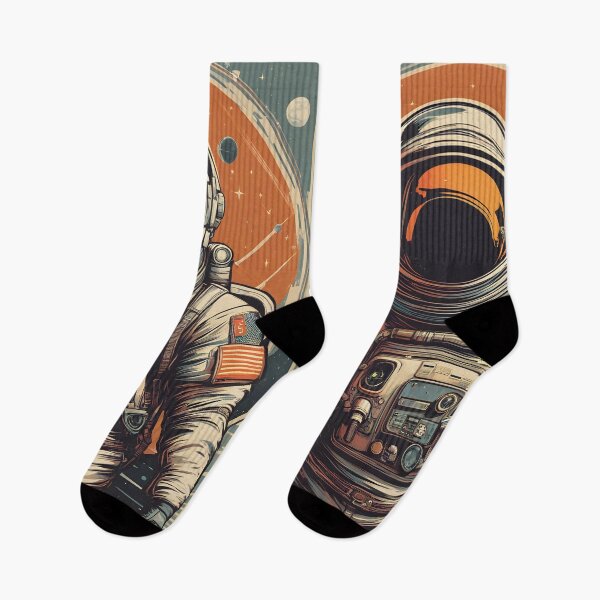 Item preview, Retro Astronaut Spaceman Design 1 designed and sold by RandomJunction.