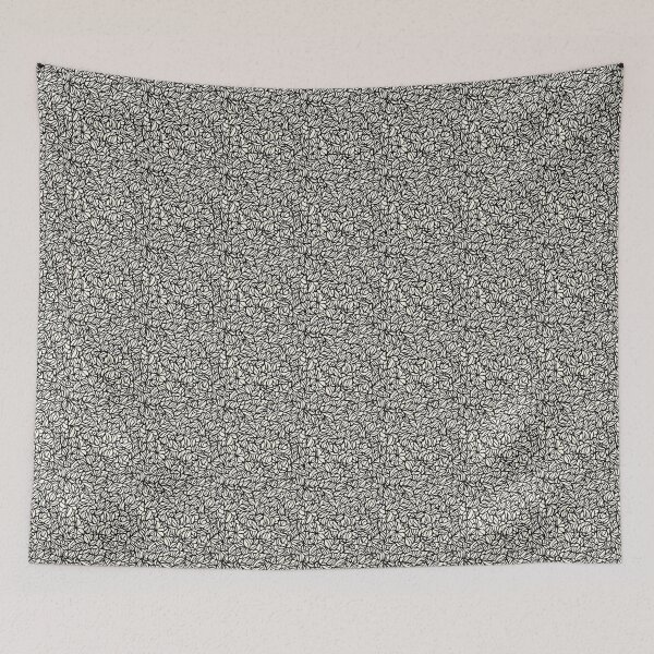 Item preview, Line Flower Patterns 03 designed and sold by DoodleLandShop.