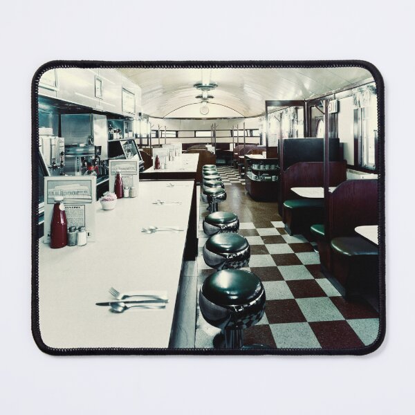 Item preview, Retro American Diner 1950s designed and sold by Sasha Art Gallery.
