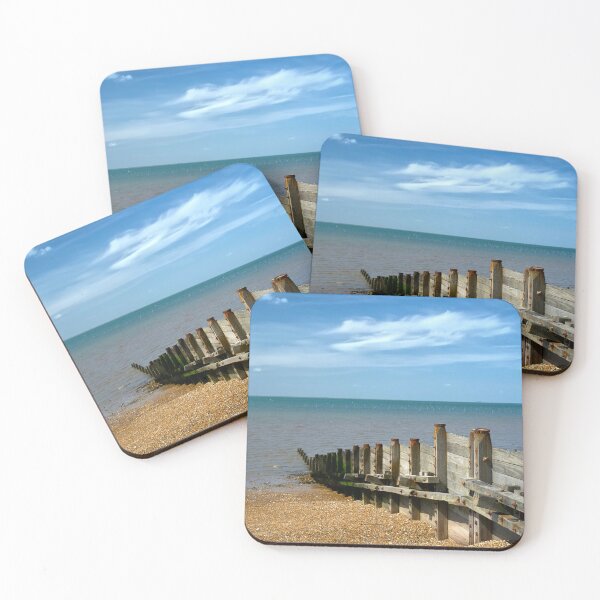 Item preview, Whitstable Beach and Sea Groynes designed and sold by Alisonchambers2.