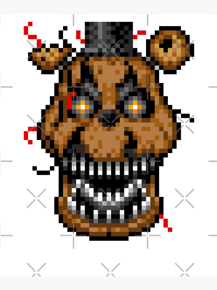 Five Nights at Freddys 4 - Mini Freddy - Pixel art Tote Bag for Sale by  GEEKsomniac