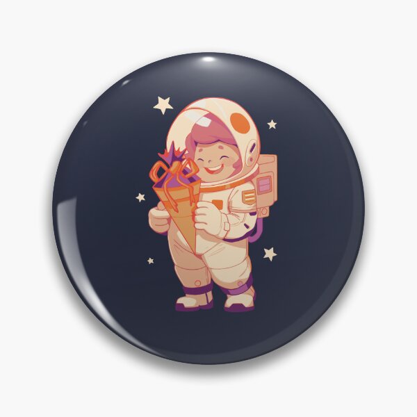 Item preview, Girl astronaut with school bag designed and sold by DerSenat.