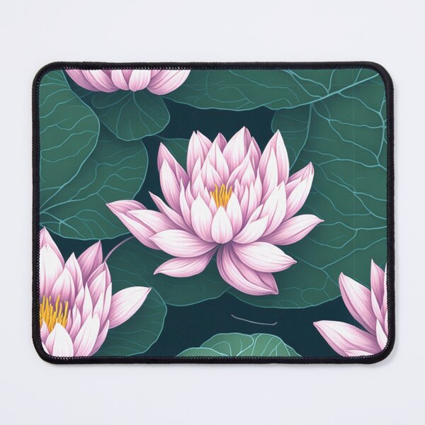 Item preview, Water Lily Pattern Design - Serene Floral Artwork designed and sold by BDLuck2021.