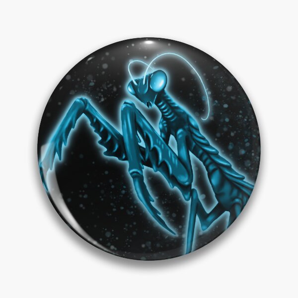 Item preview, blue praying mantis designed and sold by Themys24.