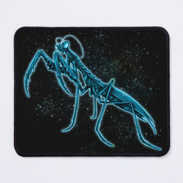 Item preview, blue praying mantis designed and sold by Themys24.