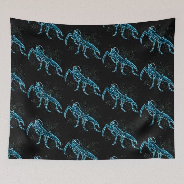 Item preview, blue praying mantis designed and sold by Themys24.