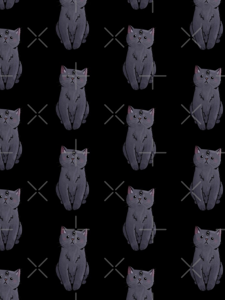 Thumbnail 5 of 5, Leggings, Third Eye - British Kitten - Halloween design designed and sold by FelineEmporium.