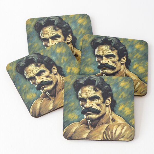 Item preview, Mike Mentzer painting designed and sold by MartialArtisan.