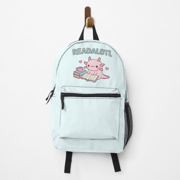 Item preview, Cute Axolotl Reading A Book Readalotl Funny Pun designed and sold by rustydoodle.