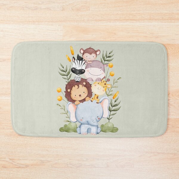 Item preview, Adventure cute safari animals kids duvet cover designed and sold by Scenic.