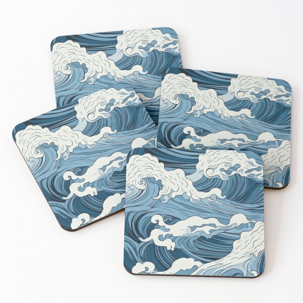Artikelvorschau, Sea waves pattern entworfen und verkauft von airmonss11.