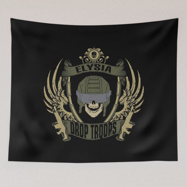 Item preview, DROP TROOPS - WAR CREST designed and sold by EscanV.