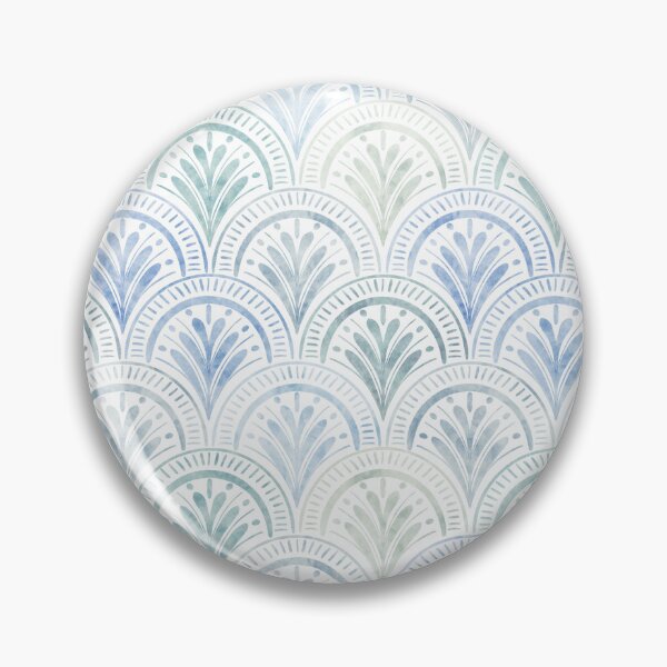 Artikelvorschau, Blue scallops watercolor entworfen und verkauft von hello-matze.