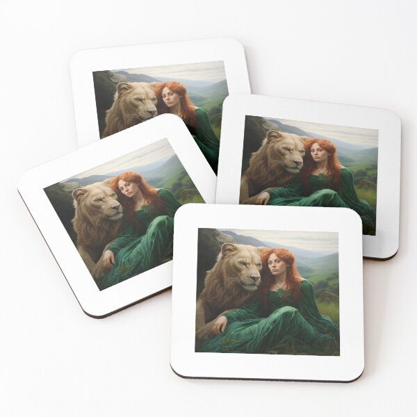 Item preview, The lion and Elven designed and sold by ArtMysterious.