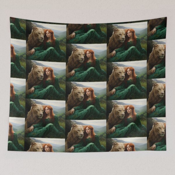 Item preview, The lion and Elven designed and sold by ArtMysterious.