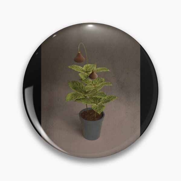 Item preview, Fictional plant design with open chocolate berries on mint designed and sold by trepiu.