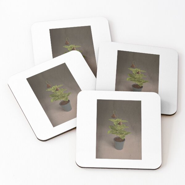 Item preview, Fictional plant design with open chocolate berries on mint designed and sold by trepiu.