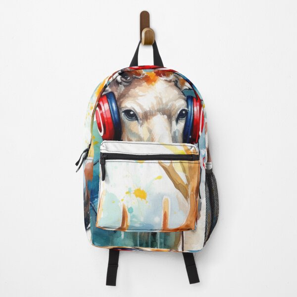 Item preview, Reindeer with headphones designed and sold by VECTORVAULT_.