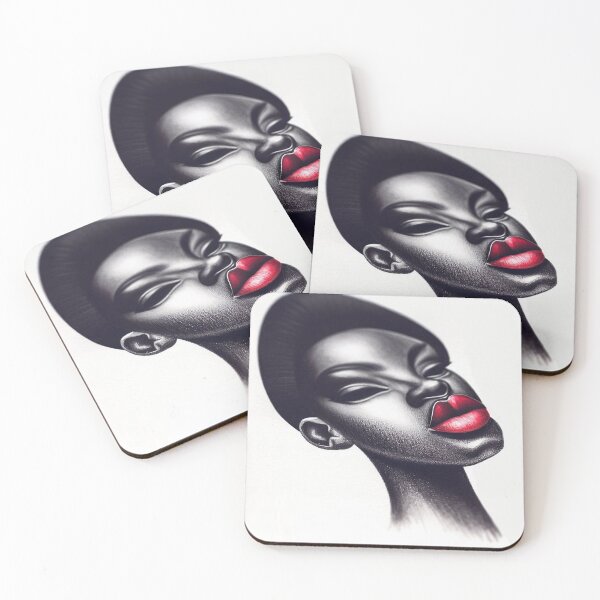 Item preview, Radiant Grace: Sketch of an Elegant Black Woman designed and sold by ReplyGirl.