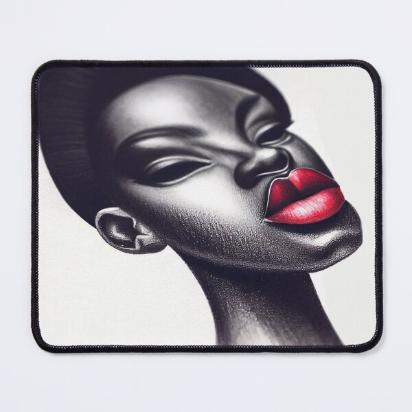 Item preview, Radiant Grace: Sketch of an Elegant Black Woman designed and sold by ReplyGirl.