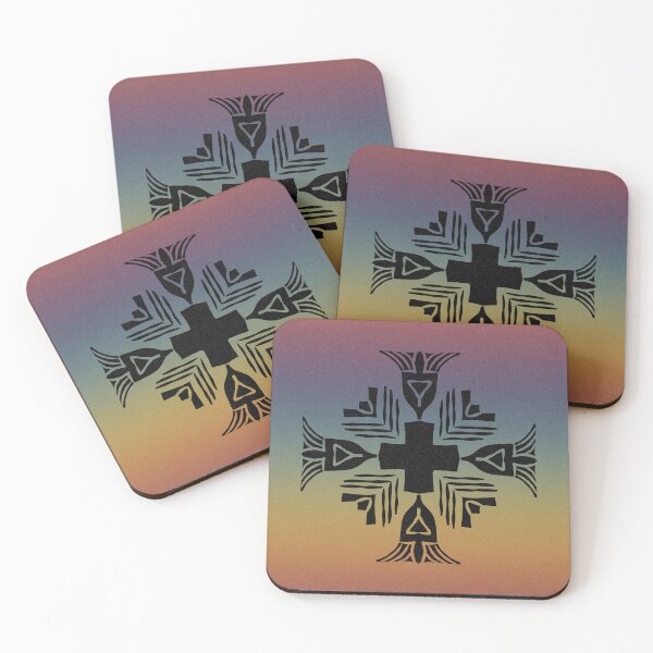 Item preview, Southwest Deco - Rainbow Sunset + Coal designed and sold by Irene Estelle.