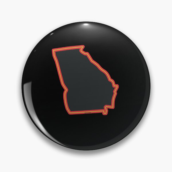 Item preview, Georgia NBA Team Colors Georgia Silhouette   designed and sold by CarmelReichert.