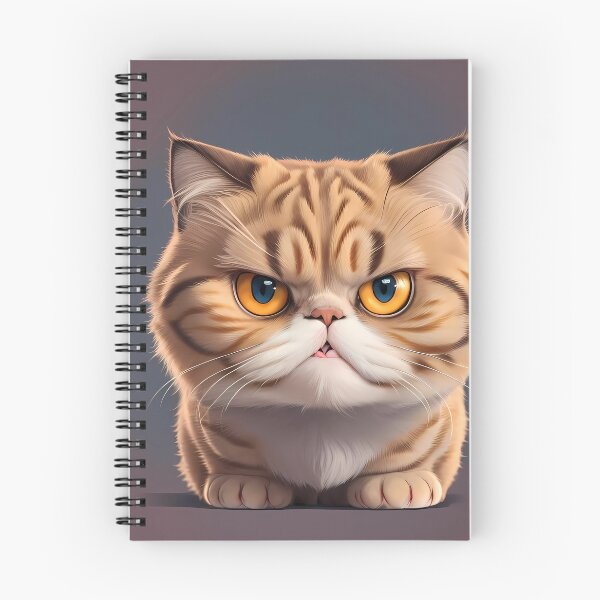 Item preview, Angry but cute Scottish Fold designed and sold by purrfect pattern.