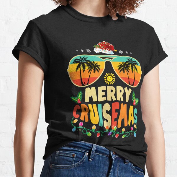 Item preview, Merry Cruisemas 2023 Christmas Santa Reindeer Cruise T-Shirt, Cruisin Crew T-shirt, Christmas Trip Tee, Merry Cruisemas designed and sold by CassieGibbone.