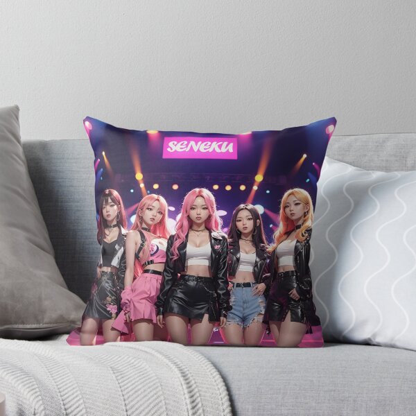 Item preview, K-Pop All Girl Band - On Stage - Anime Style designed and sold by Seneku-Design.