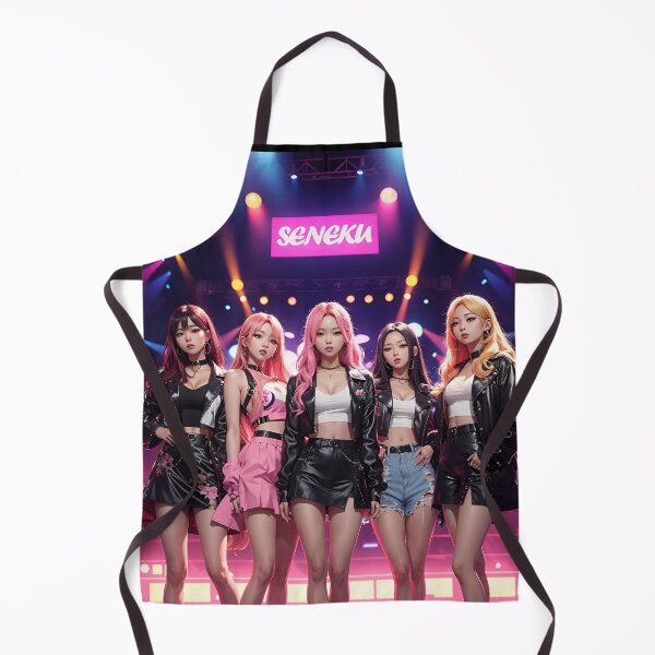 Item preview, K-Pop All Girl Band - On Stage - Anime Style designed and sold by Seneku-Design.