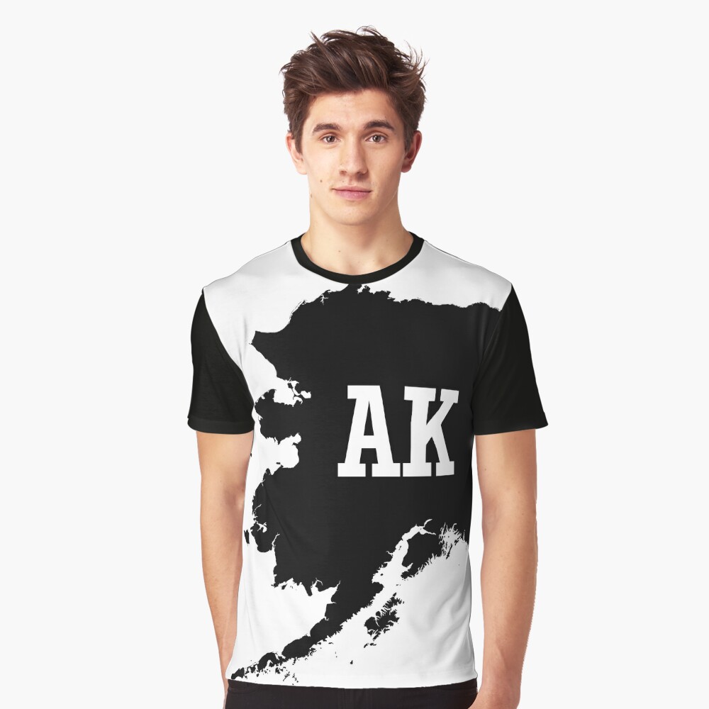 alaska-state-map-ak-abbreviation-t-shirt-by-chocodole-redbubble