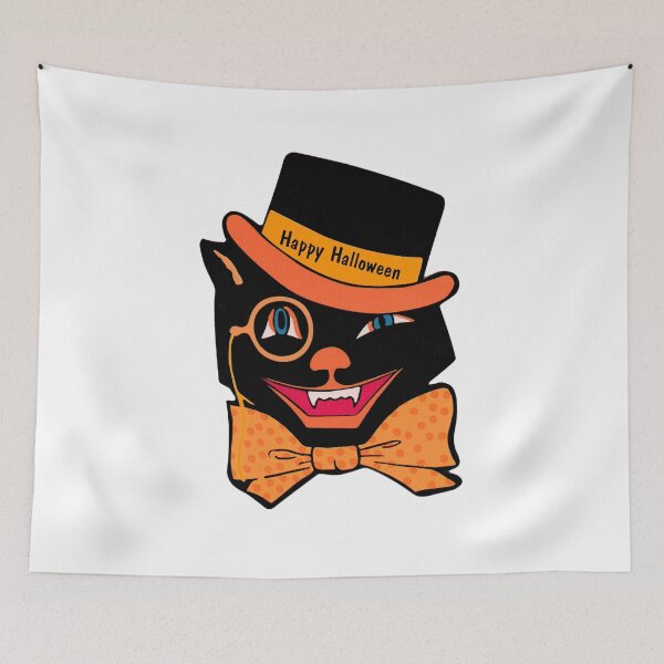 Item preview, Vinitage Halloween Cat designed and sold by IanBakerToons.