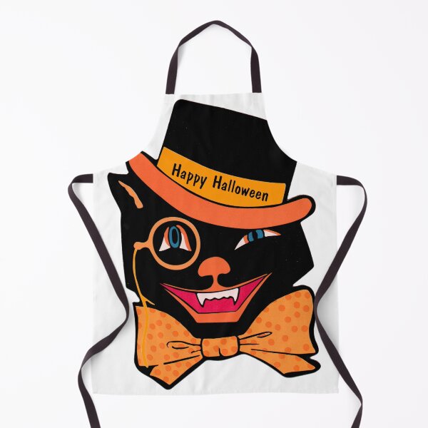 Item preview, Vinitage Halloween Cat designed and sold by IanBakerToons.