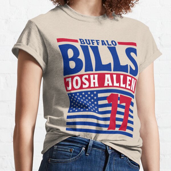 Josh Allen Oh My Football 90s Vintage Style Shirt Tee