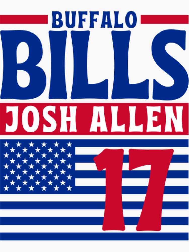 Josh Allen Christmas Potato - Josh Allen - Sticker