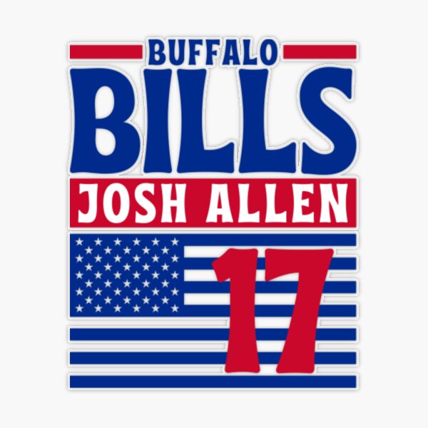 Vintage Josh Allen Buffalo Football NFL Classic 90s T-Shirt