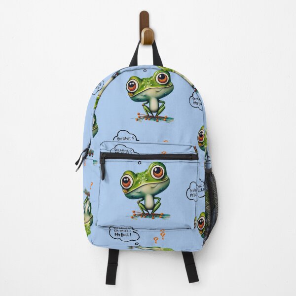 Item preview, Frog Butt Cutie Green Frog Questioning designed and sold by netfires.