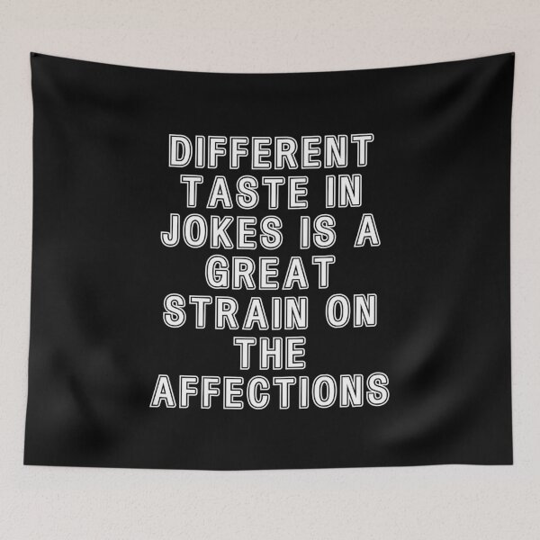 Item preview, Different taste in jokes is a great strain on the affections designed and sold by Gevover.