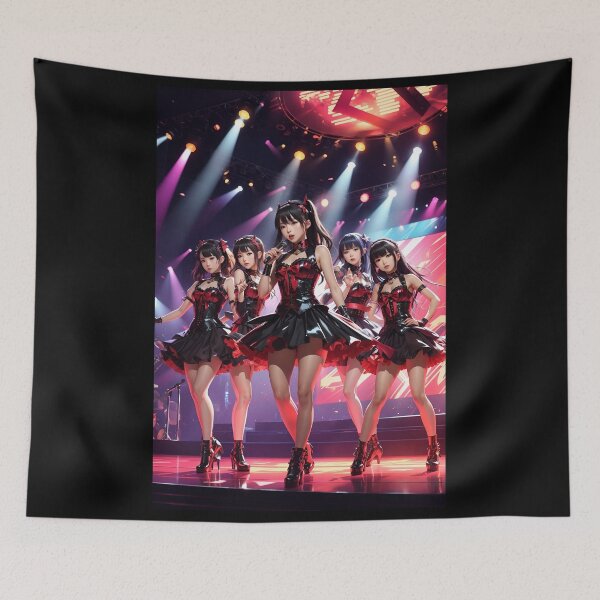 Item preview, J-Pop / Idol All Girl Band - On Stage - Anime Style  designed and sold by Seneku-Design.