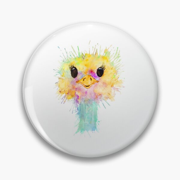 Item preview, Cartoon Ostrich named Ozzy designed and sold by PilgrimCraft.