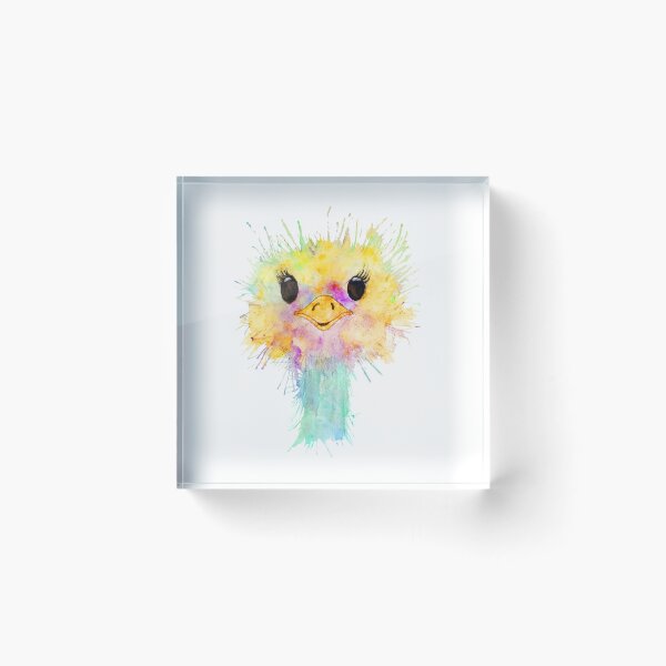 Item preview, Cartoon Ostrich named Ozzy designed and sold by PilgrimCraft.