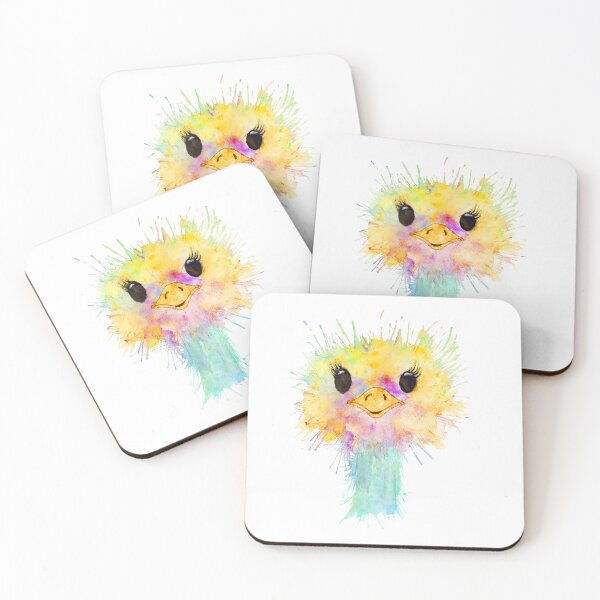 Item preview, Cartoon Ostrich named Ozzy designed and sold by PilgrimCraft.