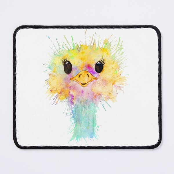 Item preview, Cartoon Ostrich named Ozzy designed and sold by PilgrimCraft.