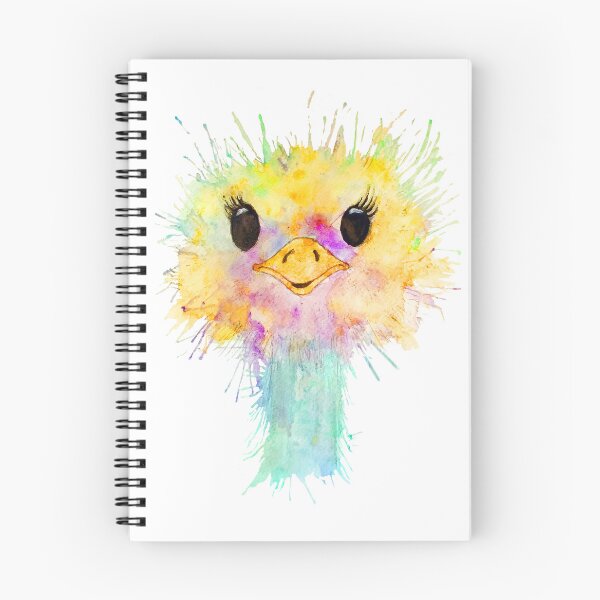 Item preview, Cartoon Ostrich named Ozzy designed and sold by PilgrimCraft.