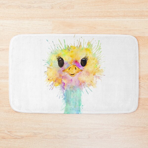 Item preview, Cartoon Ostrich named Ozzy designed and sold by PilgrimCraft.