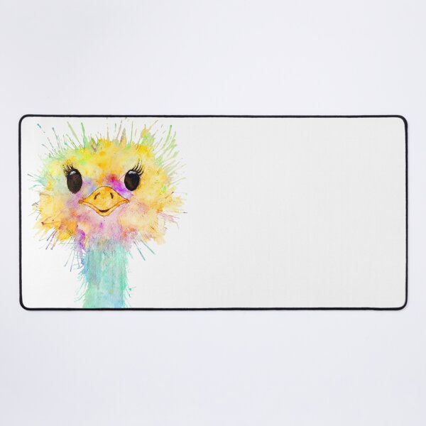 Item preview, Cartoon Ostrich named Ozzy designed and sold by PilgrimCraft.