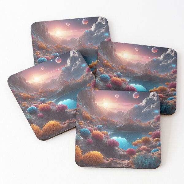 Item preview, Alien landscape  designed and sold by Maths-4-Nerds.