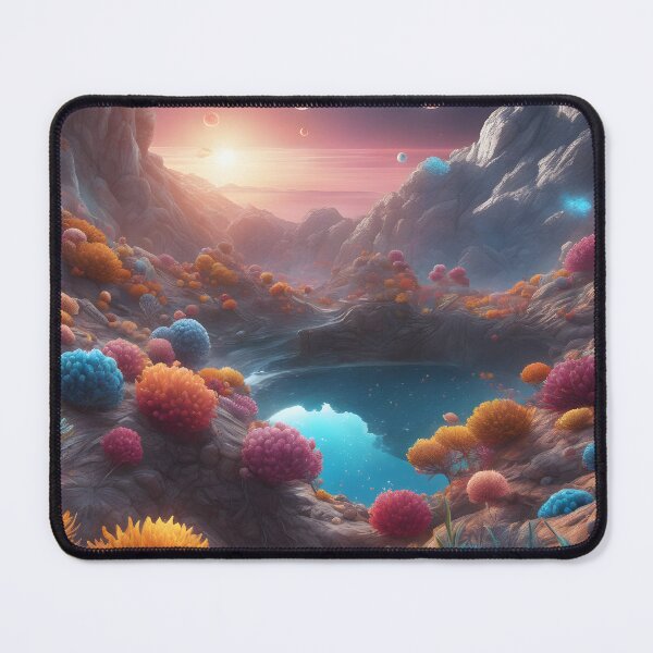 Item preview, Alien landscape  designed and sold by Maths-4-Nerds.