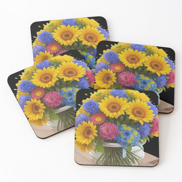 Item preview, Flowers In Glass Pot designed and sold by vandramillora.