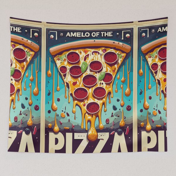 Aperçu de l'œuvre Tranche de pizza créée et vendue par Naturalover.